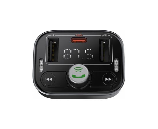 Fm modulators Baseus Car Bluetooth 5.3 FM Transmitter Black