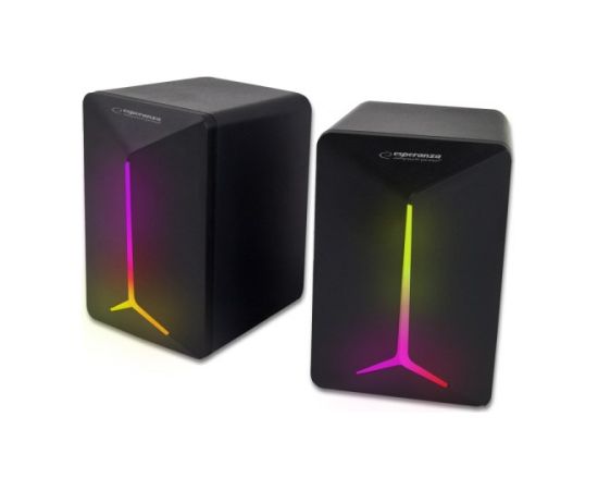 ESPERANZA USB SPEAKERS 2.0 LED RAINBOW FREVO EGS105