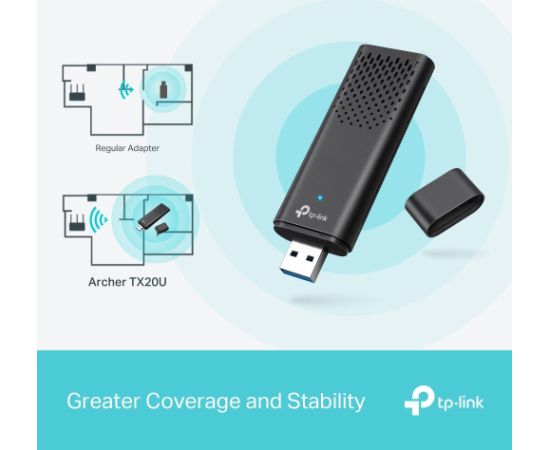 WRL ADAPTER 1800MBPS USB ARCHER TX20U TP-LINK