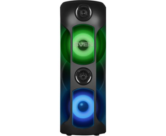 Speaker SVEN PS-720, black (80W, TWS, Bluetooth, FM, USB, microSD, LED-display, 4400mA*h)