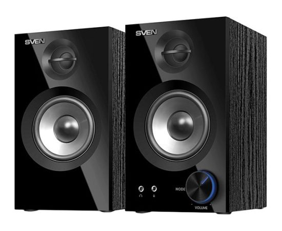 SVEN SPS-621 2x14W, Headphone/Mic front jacks;Timbre control; Volume front control; Bluetooth