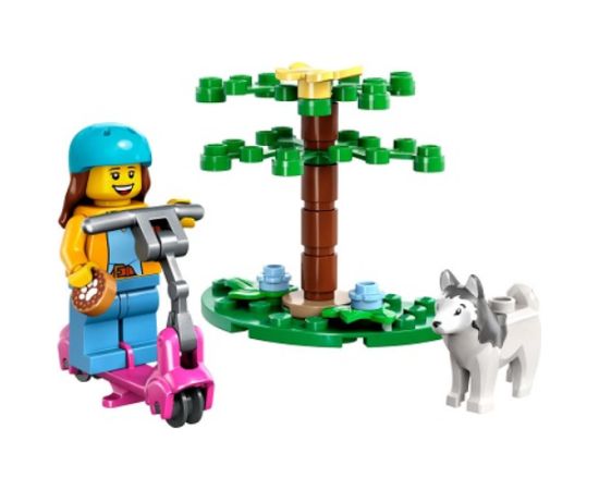 LEGO 60639 Dog Park and Scooter Konstruktors