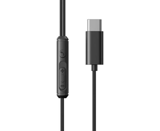 Joyroom Wired Earphones JR-EC07, Type-C (Black)