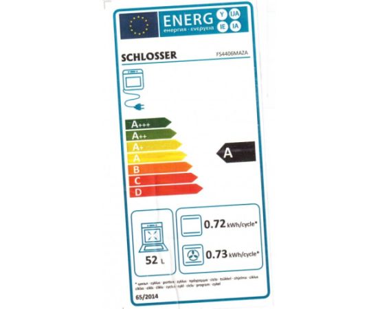 Schlosser FS4406MAZA gāzes plīts 50cm