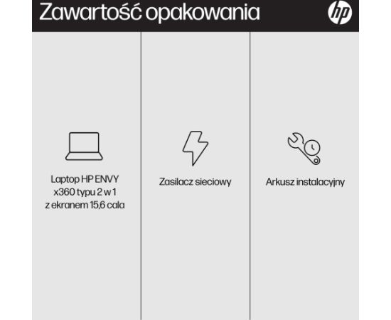 HP ENVY x360 15-fe0015nw i5-1335U 15.6"FHD Touch 16GB DDR4 SSD512 Win11