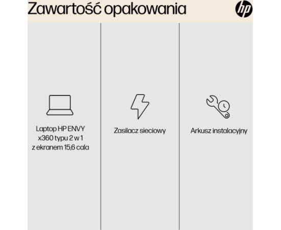 HP ENVY x360 15-fe0015nw i5-1335U 15.6"FHD Touch 16GB DDR4 SSD512 Win11