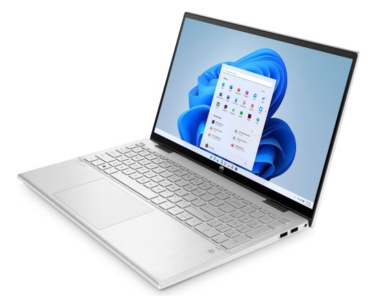 HP Pavilion x360 15-er1002nw i5-1235U 15.6"FHD Touch IPS 250 nits 16GB DDR4 SSD512 Intel Iris Xe Graphics Cam720p Win11 2Y Natural Silver