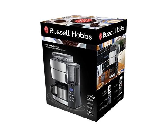 Russell Hobbs Grind and Brew Thermal Carafe Fully-auto Combi coffee maker 1 L