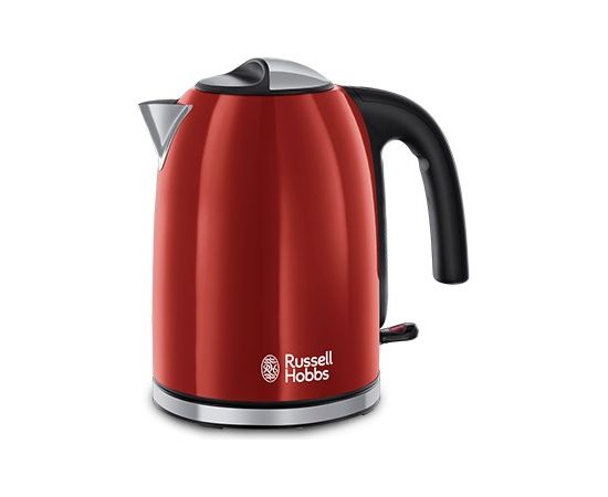 Russell Hobbs 20412-70 electric kettle Black, Red, Stainless steel