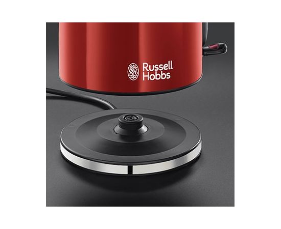 Russell Hobbs 20412-70 electric kettle Black, Red, Stainless steel