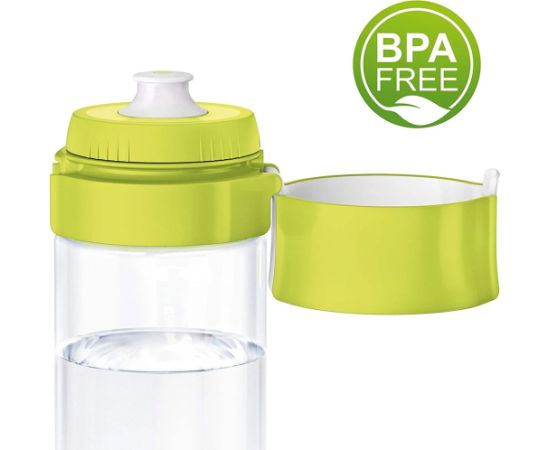 Brita Fill&Go ūdens filtra pudele, zaļš - FILL&GO-GREEN