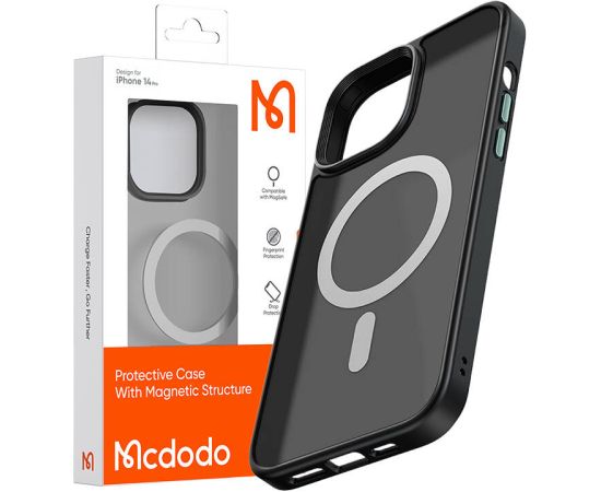 Magnetic case McDodo for iPhone 14 plus (black)