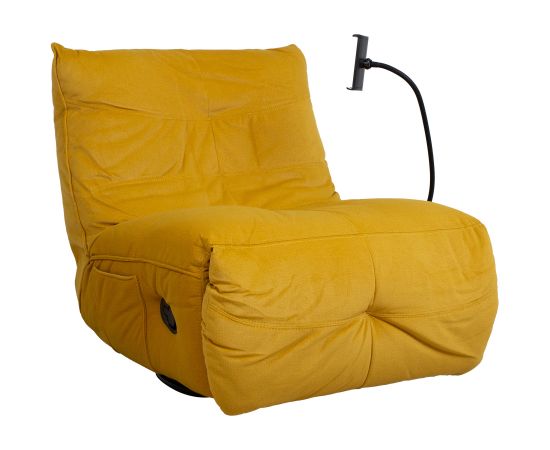 Recliner leisure chair WIN-WIN yellow