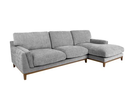 Corner sofa BASIL RC grey