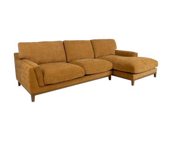 Corner sofa BASIL RC orange