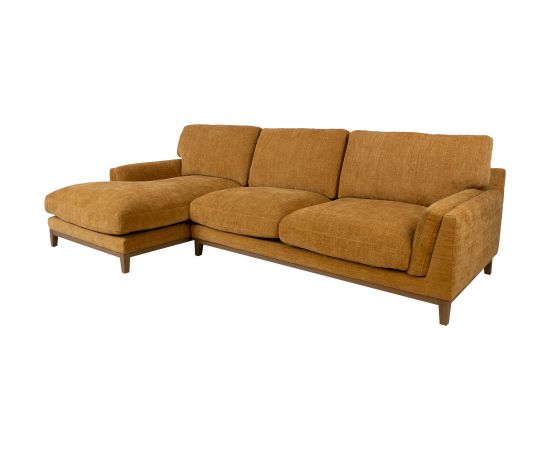 Corner sofa BASIL LC orange