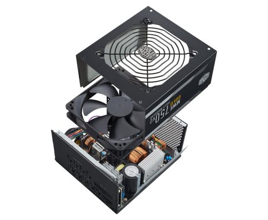 Power Supply COOLER MASTER 750 Watts Efficiency 80 PLUS GOLD PFC Active MTBF 100000 hours MPE-7501-AFAAG-3EU Datoru barošanas bloki