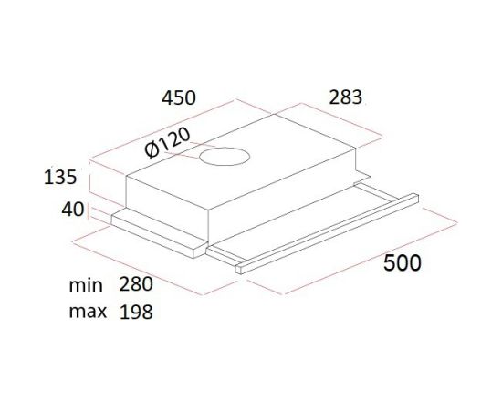 Hood Schlosser RH15-50X grey