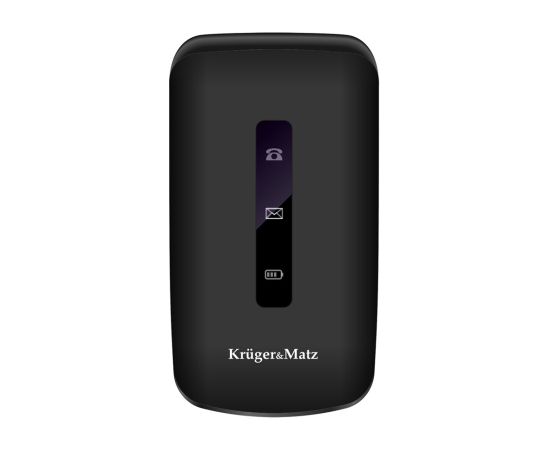 Kruger&matz MaxCKruger & Matz Phone for seniors KM0929 7,11 cm (2,8") 108,5 g Black