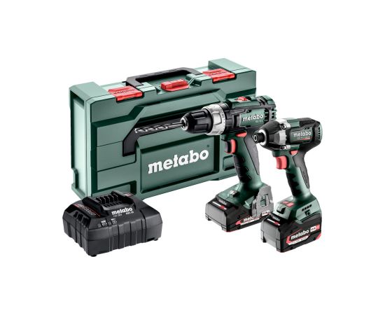 Instrumentu komplekts Metabo 685194000 (BS 18 L + SSD 18 LT 200 BL); 18 V; 1x2,0/4,0 Ah akum.