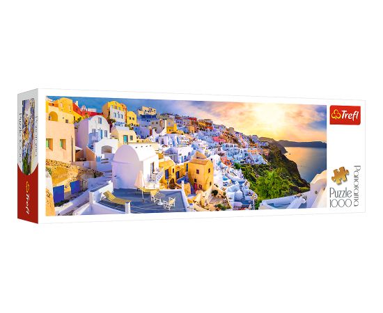 TREFL Panorāmas Puzle Santorini, 1000 gab.