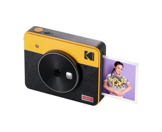 Kodak Mini Shot 3 Square Retro Instant Camera and Printer Yellow