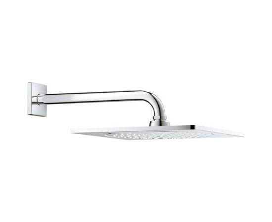 Grohe dušas galva ar turētāju Rainshower Aqua 10", 254x254 mm, no sienas, hroms