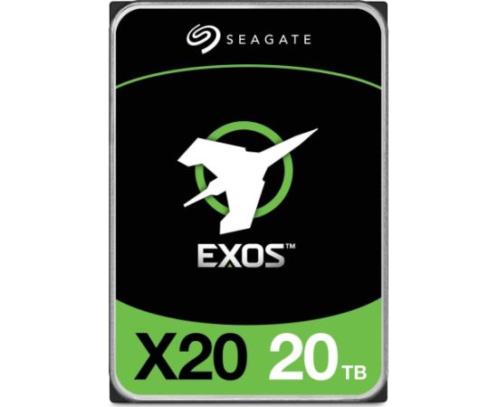 Seagate Exos X20 ST20000NM003D 20000 GB 88,9mm 24/7 7200rpm SED 512e SAS