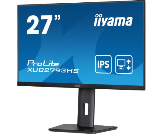 Iiyama XUB2793HS-B5 - 27 - LED - Full HD, 75 Hz, HDMI, black