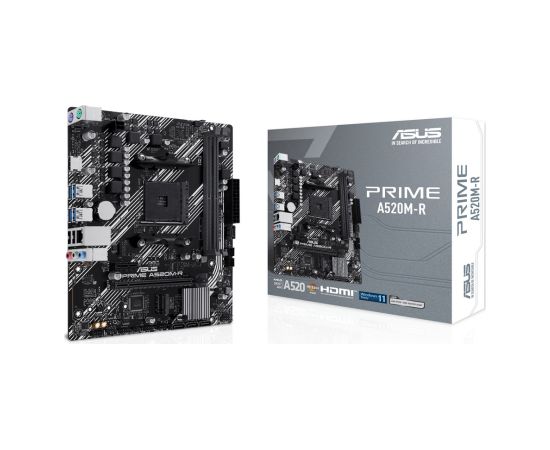 ASUS PRIME A520M-R AMD A520 Socket AM4 micro ATX