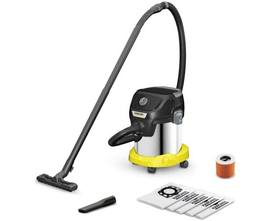 Sausās un mitrās tīrīšanas putekļsūcējs Karcher KWD 3 S V-15/4/20 Anniversary Edition; 1000 W Промышленные пылесосы