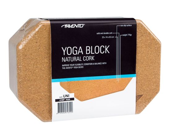 Yoga brick AVENTO 41WP 1pcs