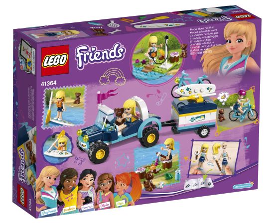 LEGO Friends Łazik z przyczepką Stephanie (41364)