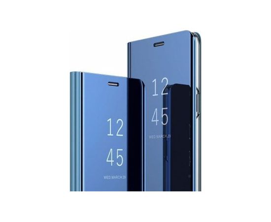 Mocco Clear View Cover Case Grāmatveida Maks Telefonam Samsung Galaxy A15 4G / A15 5G Zils