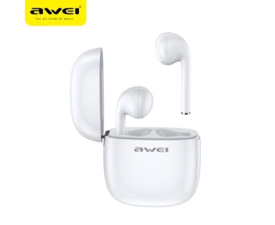 Awei Słuchawki Bluetooth T28 TWS+stacja dokująca Białe