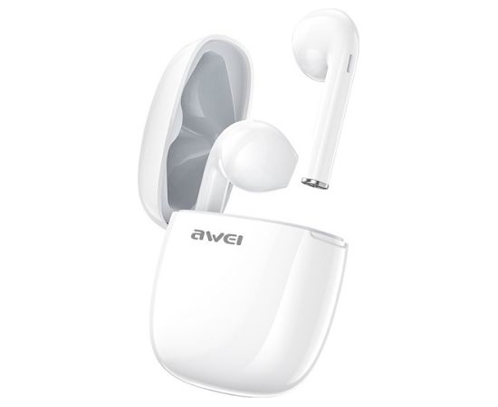 Awei Słuchawki Bluetooth T28 TWS+stacja dokująca Białe