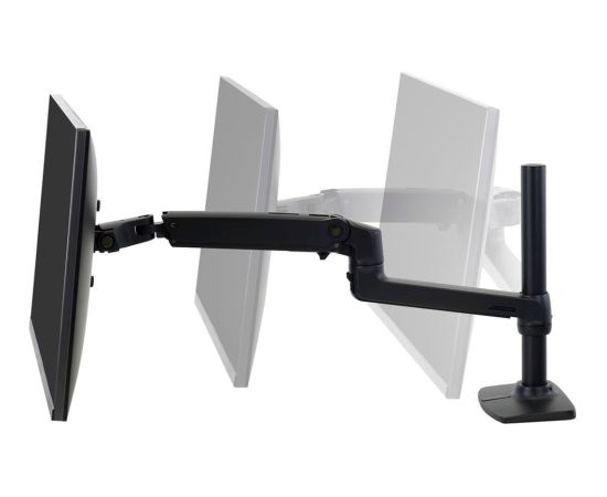Ergotron LX Monitor Arm with High Column Monitor Mount (black)