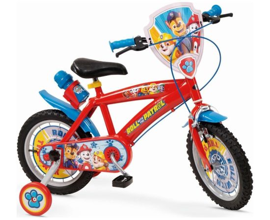 Children's Bike 14" Paw Patrol Red 1478 Boy NEW TOIMSA