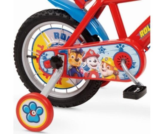 Children's Bike 14" Paw Patrol Red 1478 Boy NEW TOIMSA