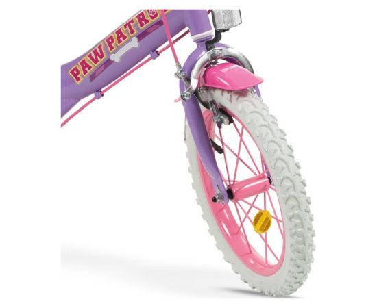 Children's Bike 14" Paw Patrol Purple 1480 Girl TOIMSA