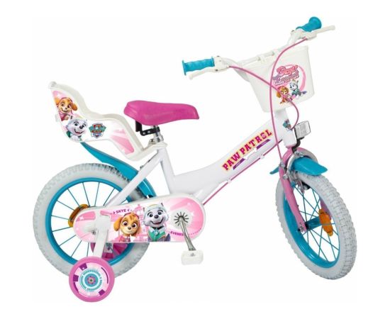 CHILDREN'S BICYCLE 14" TOIMSA TOI1481 PAW PATROL WHITE