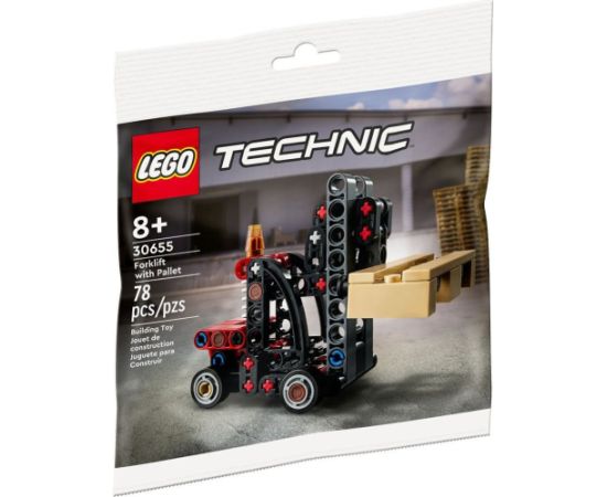 LEGO Technic Wózek widłowy z paletą (30655) Lego Technic