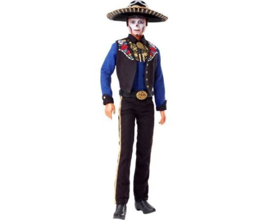 Mattel Lalka Barbie Barbie DIA DE MUERTOS 2022 Ken kolekcjonerska lalka  (HBY10)