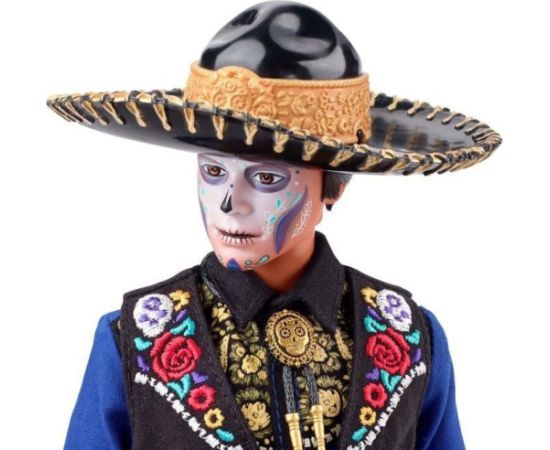 Mattel Lalka Barbie Barbie DIA DE MUERTOS 2022 Ken kolekcjonerska lalka  (HBY10)