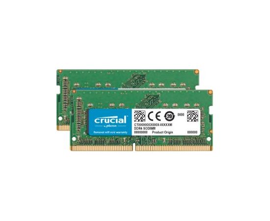 Crucial DDR4, 16 GB, 2400 MHz, CL17  (CT2K8G4S24AM)