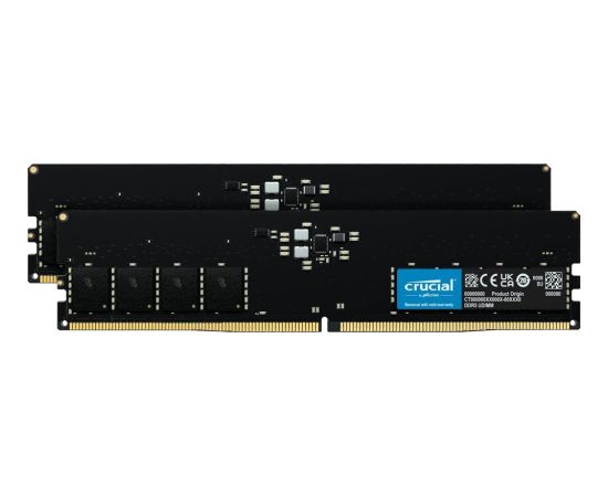 Crucial DDR5, 32 GB, 5200MHz, CL42 (CT2K16G52C42U5)