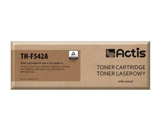 Actis TH-F542A toner (replacement for HP 203A CF542A; Standard; 1300 pages; yellow)