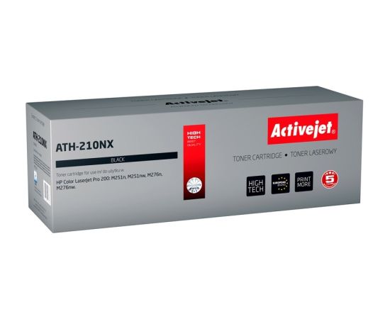 Activejet ATH-210NX Toner (replacement for HP 131X CF210X, Canon CRG-731BH; Supreme; 2400 pages; black)
