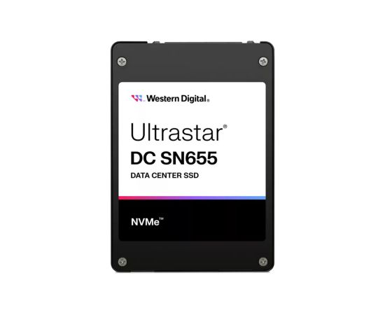 Dysk SSD Western Digital Ultrastar SN655 WUS5EA138ESP7E3 3.84TB U.3 PCI ISE 0TS2461 (DWPD 1)