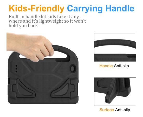 Case Shockproof Kids Samsung X110/X115 Tab A9 8.7 black
